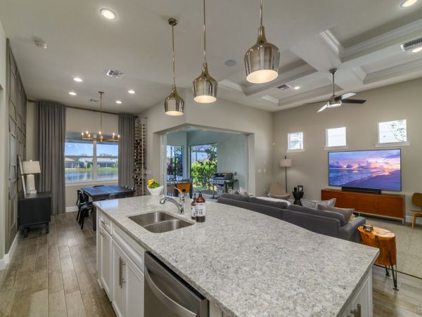 Lakewood Vacation Pool Home Sleeps Six Guests.