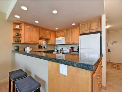 Kahana Vacation Condo Sleeps Four Guests.