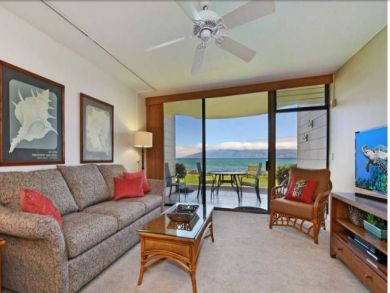 Kahana Vacation Condo Sleeps Four Guests.