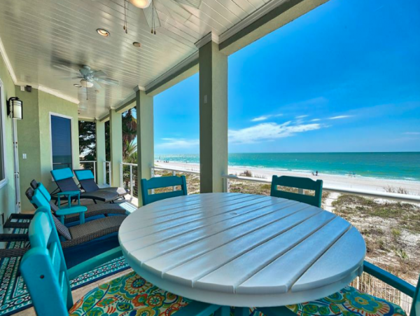 Beachfront Redington Shores 4 bedroom Vacation Home