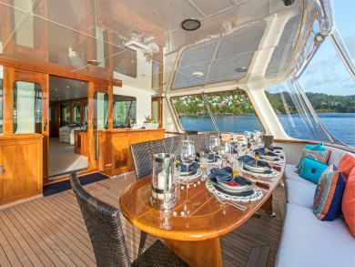Luxury World Class Yacht with Five State Rooms and Crew