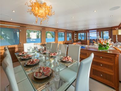 Luxury World Class Yacht with Five State Rooms and Crew