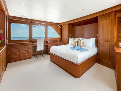Luxury World Class Yacht with Five State Rooms and Crew