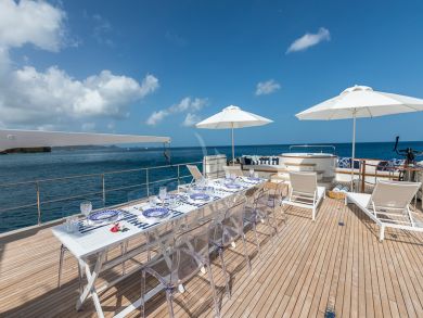 Luxury World Class Yacht with Five State Rooms and Crew