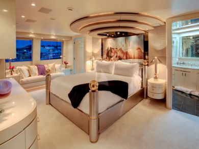 Elite Luxury Power Yacht with Five Staterooms and Full Crew