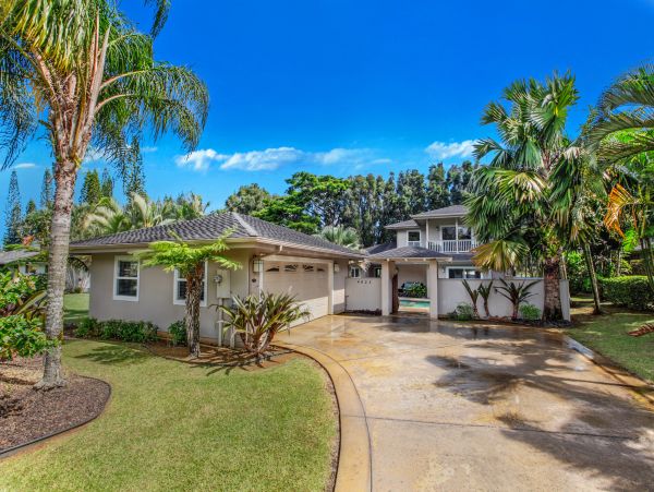 Princeville Vacation Rental Home Four Bedrooms