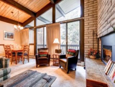 Breckenridge Vacation Condo Sleeps Eight Guests.