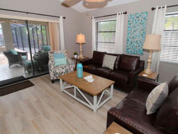 Naples Vacation Home Sleeps Eight Guests.