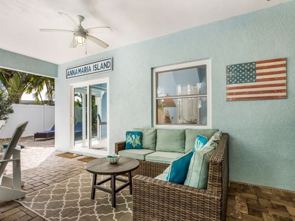 Holmes Beach Vacation Rental Pool Home Five Bedrooms