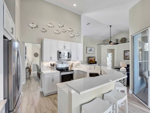 Marco Island Vacation Home with Canal Views - Sleeps Seven