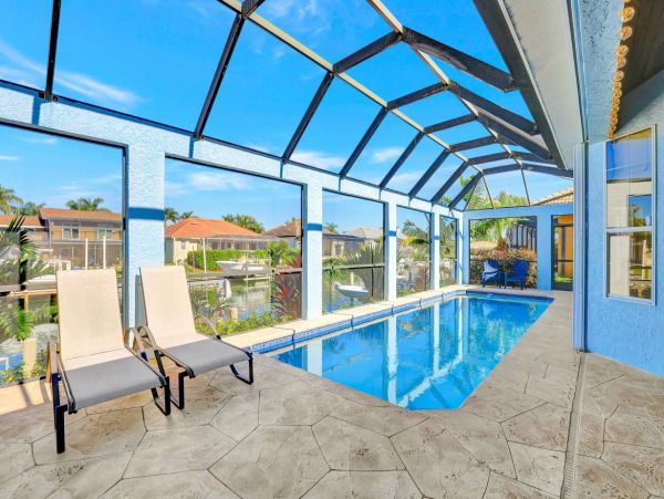 Marco Island Vacation Home with Canal Views - Sleeps Seven