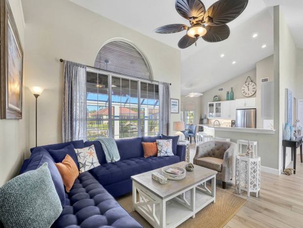 Marco Island Vacation Home with Canal Views - Sleeps Seven