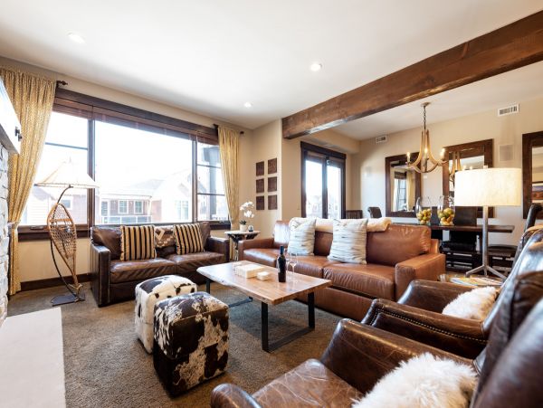 Park City Vacation Rental Ski in Ski out Access & Private Spa