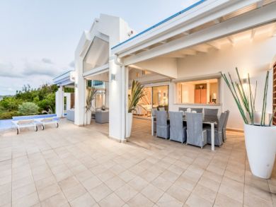 Saint Martin Bay Front 5 Bedroom Rental Home with Pool