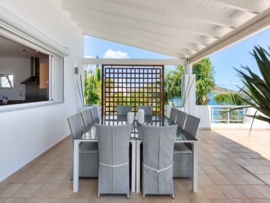 Saint Martin Bay Front 5 Bedroom Rental Home with Pool