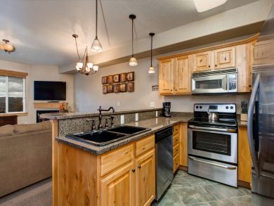 Park City Vacation Condo Sleeps Five Guests