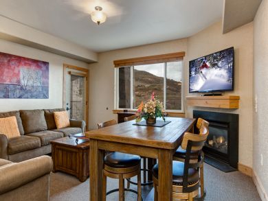 Park City Vacation Condo Sleeps Five Guests