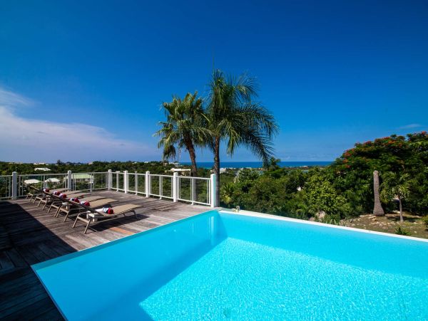 Luxury Family Villa in St. Martin Three Bedroom Ocean View Villa