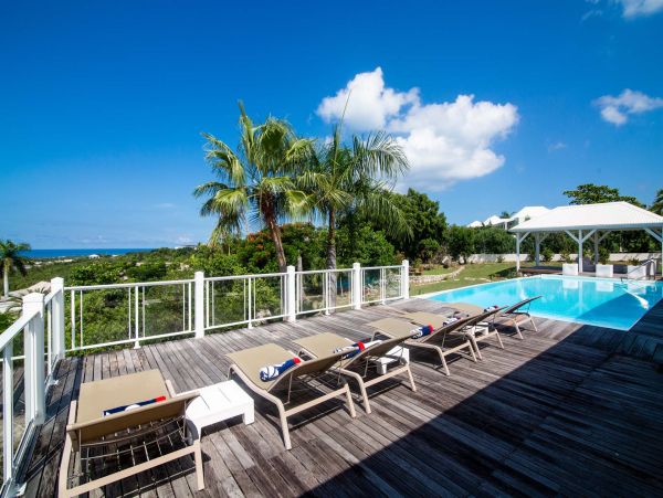 Luxury Family Villa in St. Martin Three Bedroom Ocean View Villa