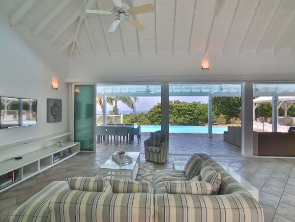 Luxury Family Villa in St. Martin Three Bedroom Ocean View Villa