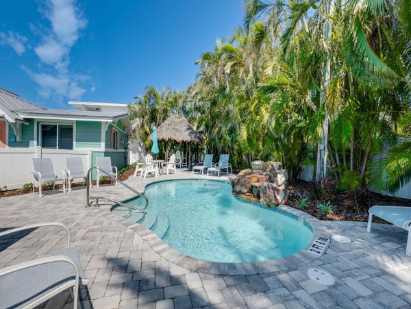 Holmes Beach Vacation Rental  Anna Maria Island Gulf-Side Villa with Pool