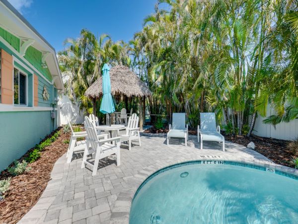 Holmes Beach Vacation Rental  Anna Maria Island Gulf-Side Villa with Pool
