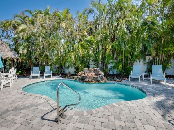 Holmes Beach Vacation Rental  Anna Maria Island Gulf-Side Villa with Pool