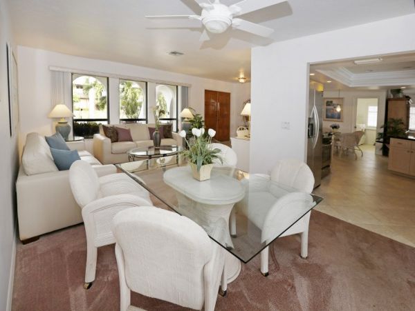 Cape Coral Vacation Pool Home Sleeps Six Guests Canal Views