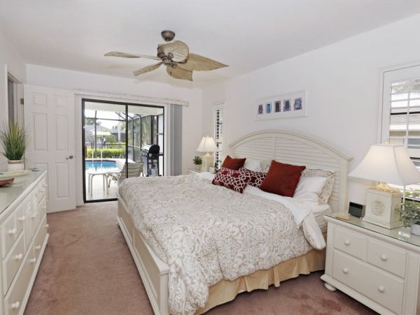 Cape Coral Vacation Pool Home Sleeps Six Guests Canal Views