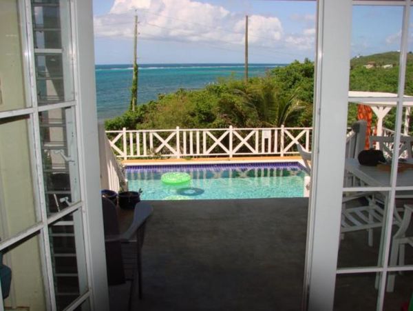 St. Croix Vacation Home with Full Ocean Views Sleeps 8 Guest