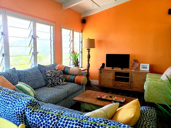 St. Croix Vacation Home with Full Ocean Views Sleeps 8 Guest