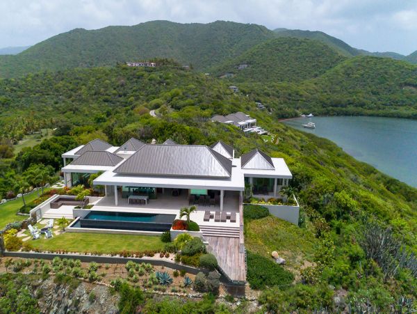 British Virgin Island Luxury Vacation Home Sleeps Ten Guests