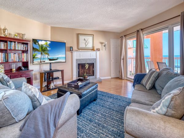 Indian Shores Vacation Condo Sleeps Six Guests