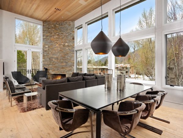 Aspen Home with Red Mountain View