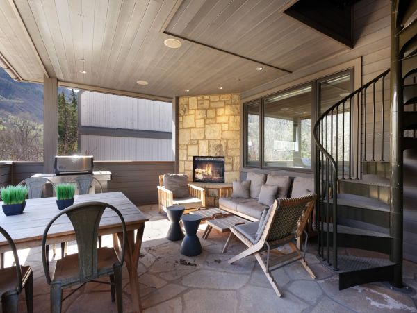 Aspen Home with Red Mountain View