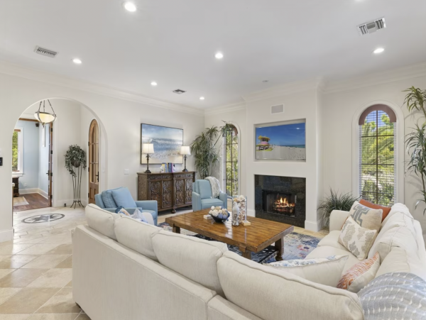 150 yards to the Beach Six Bedroom  Luxury Vacation Home in Captiva