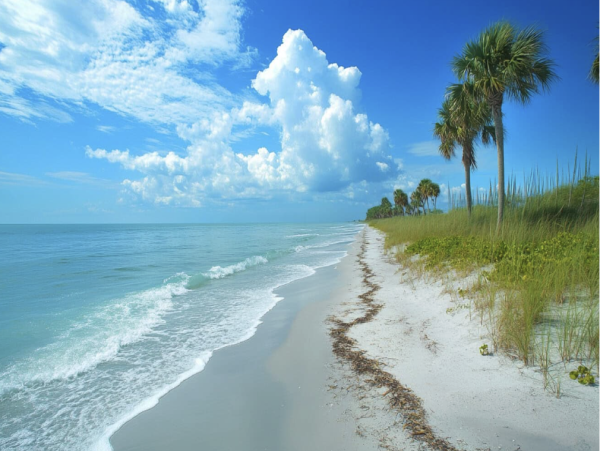 150 yards to the Beach Six Bedroom  Luxury Vacation Home in Captiva