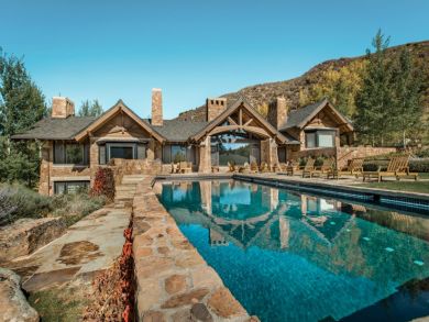 Luxury 7 Bedroom Aspen Vacation Home Plus Guest House