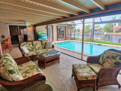 Cape Coral Vacation Rental Home Four Bedrooms