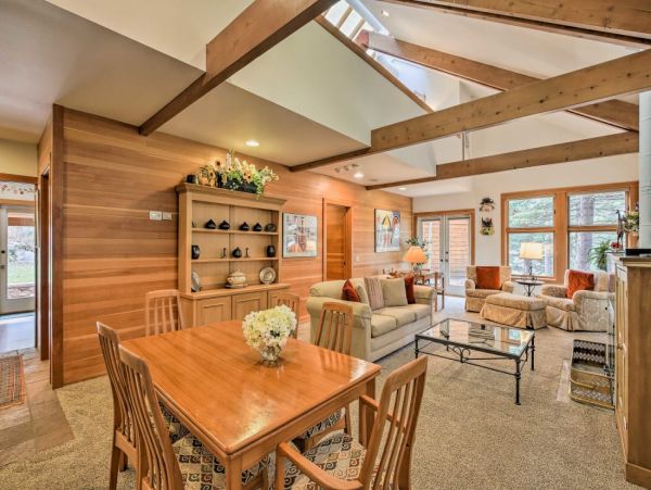 Walk to Lifts Two Bedroom Vacation Home with Private Sauna