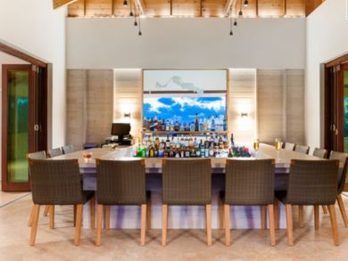 Beachfront Turks and Caicos Vacation Home Sleeps Six Guests