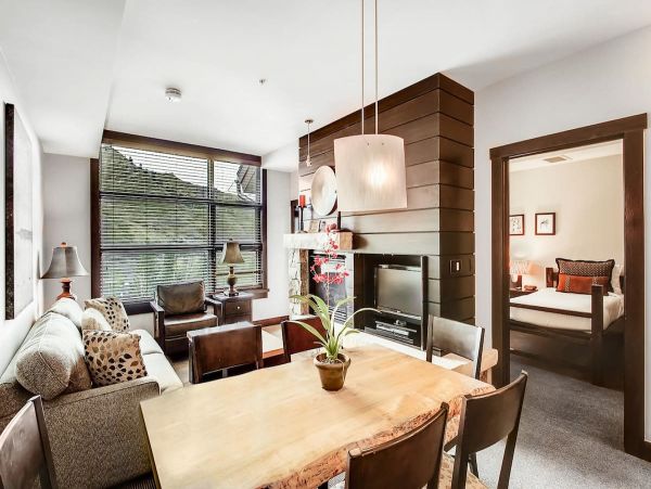 Two Bedroom Ski in Ski Out Vacation Condo in Snowmass