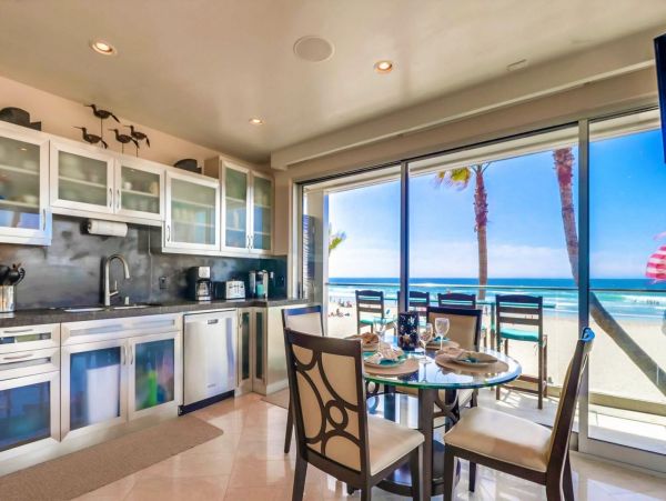 Two Bedroom Oceanfront Condo in Mission Beach