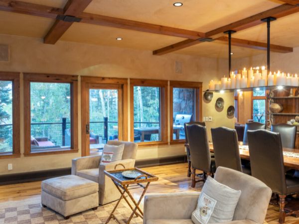 Mountain Village Walks to Ski Trail Five Bedroom Rental Home