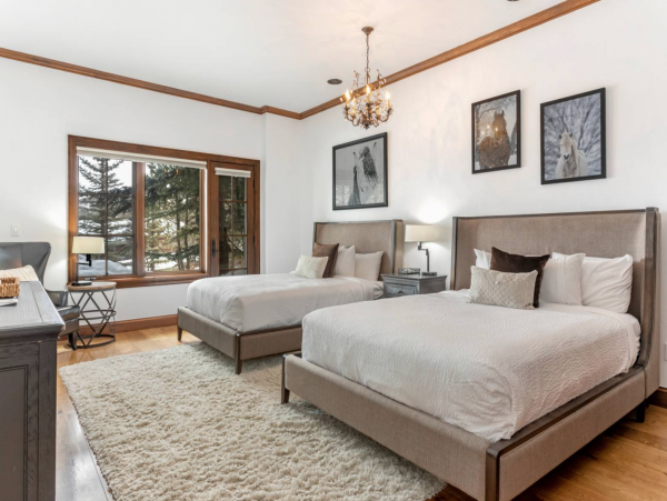 Bachelor Gulch luxury home ski in ski out with home theater