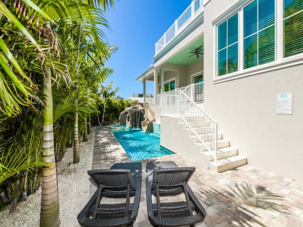 Luxury Lido Key 5 Bedroom Vacation Pool Home