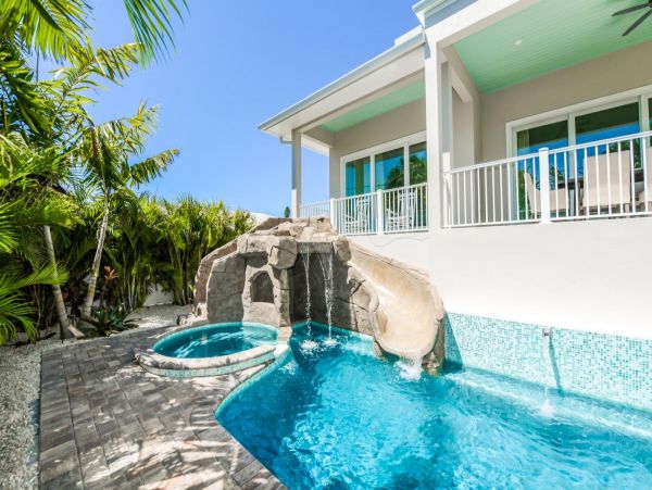 Luxury Lido Key 5 Bedroom Vacation Pool Home