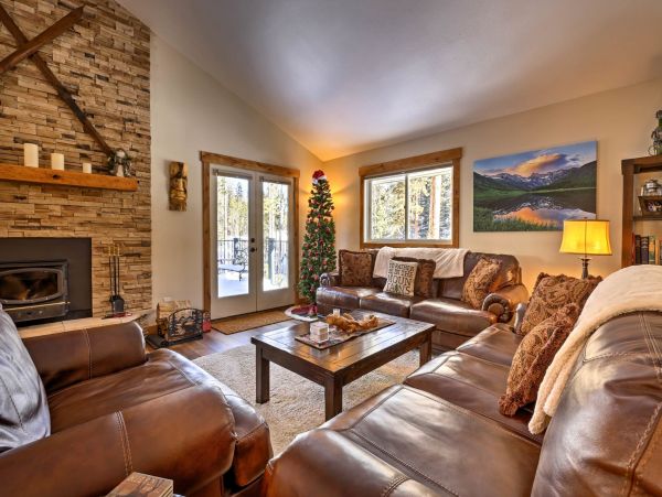 Four Bedroom Mountain Home in Keystone 4 Bedrooms Sleeps 12