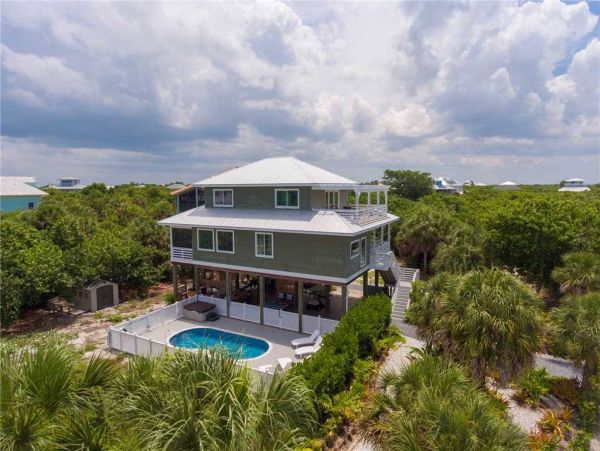 North Captiva Island Luxury Home Walk to Beach Private Pool