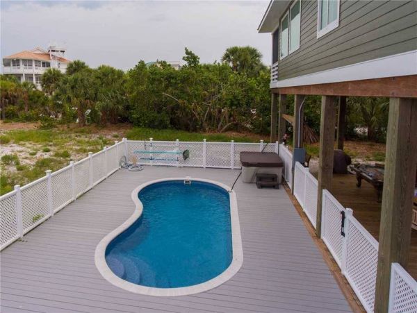 North Captiva Island Luxury Home Walk to Beach Private Pool